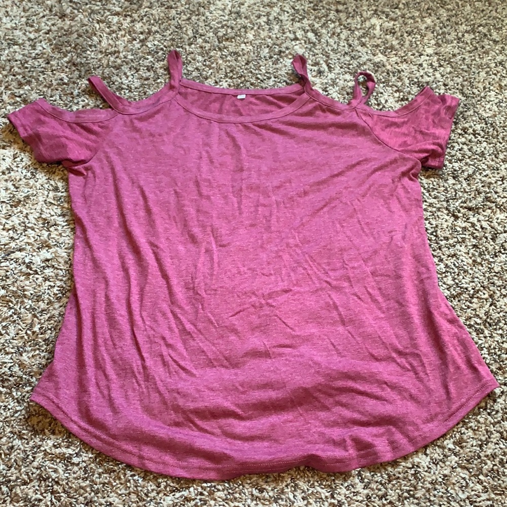 Off the shoulder shirt